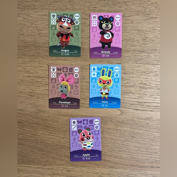 Nintendo Other - Nintendo Animal Crossing Amiibo Cards